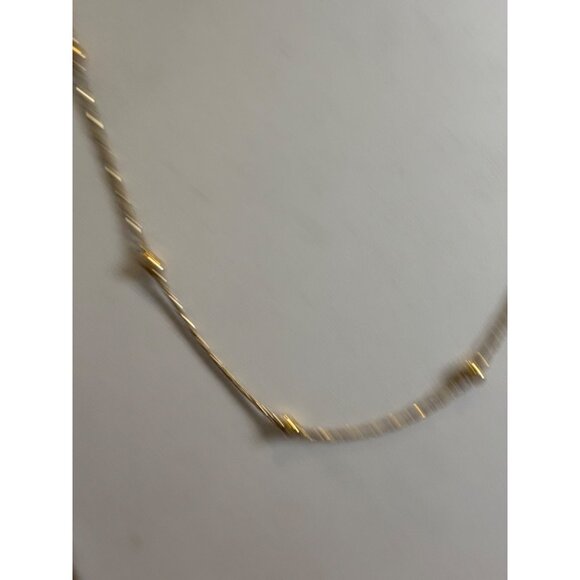 Premier Designs Gold-Tone Beaded Chain Necklace 24" - Picture 8 of 9